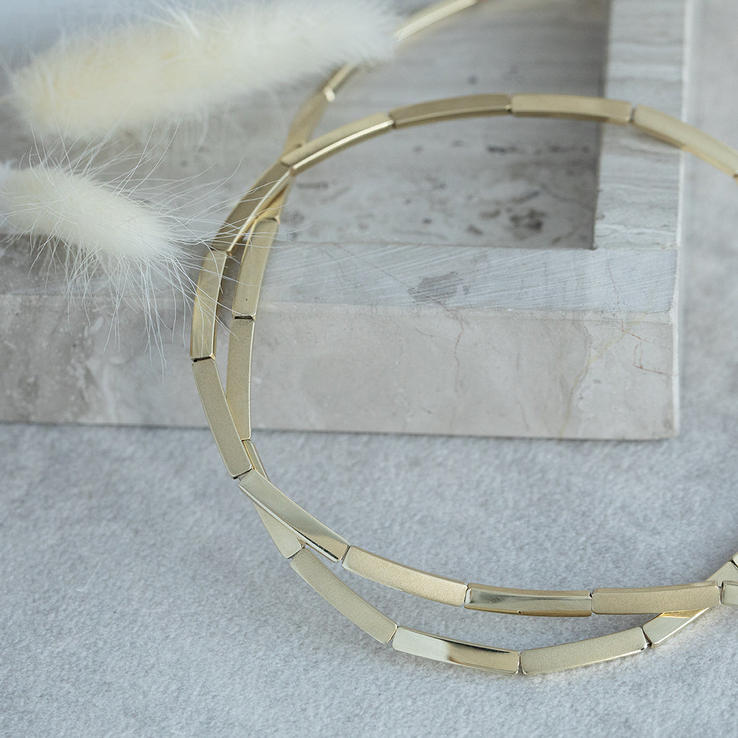 Gold choker 46 cm 14 karat