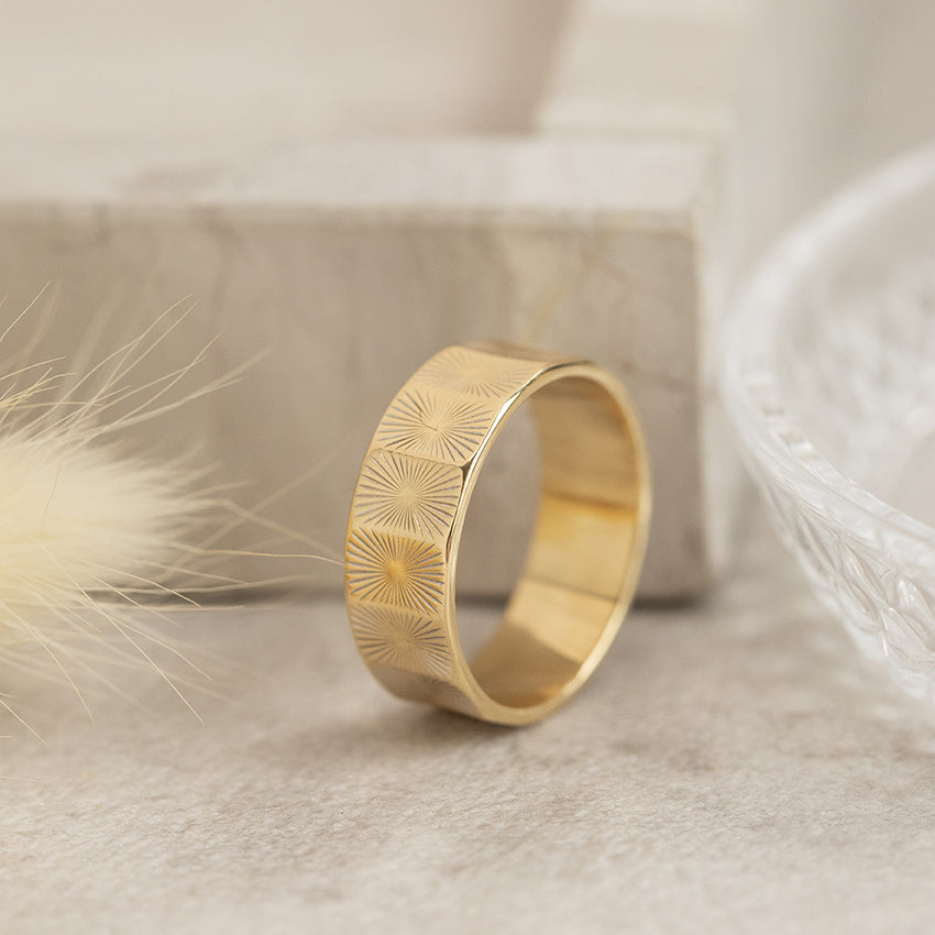 Gouden ring 18 karaat