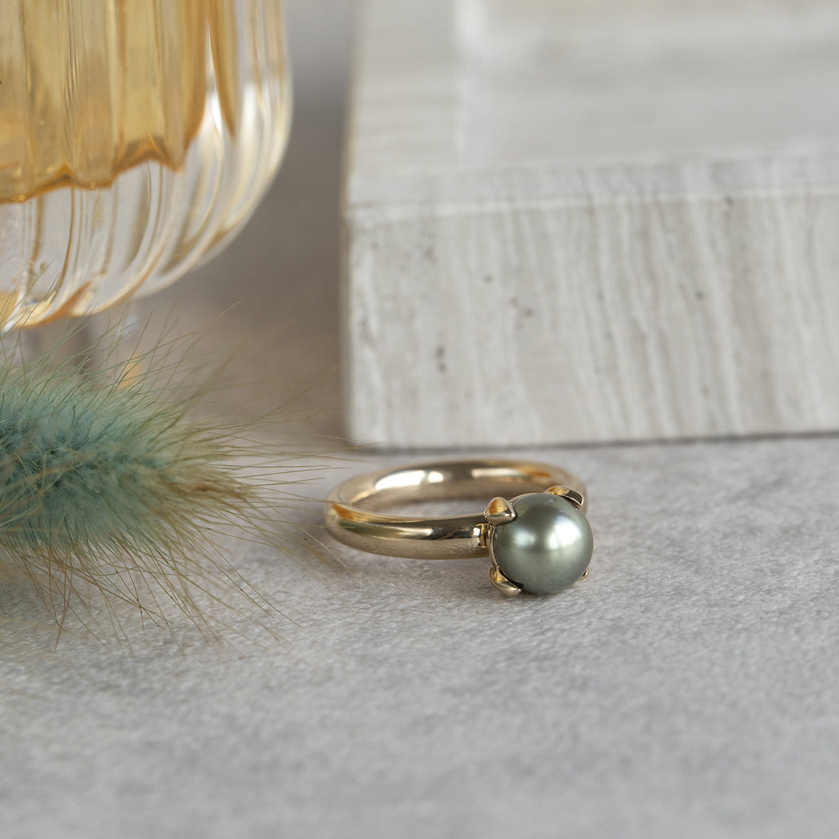 Gouden Bron Jewelry ring Catch 14 krt