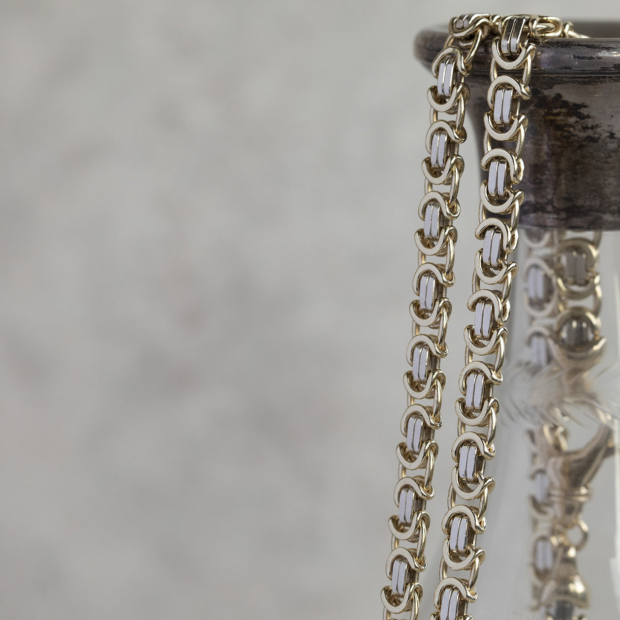 Golden king's necklace 63 cm 14 kt