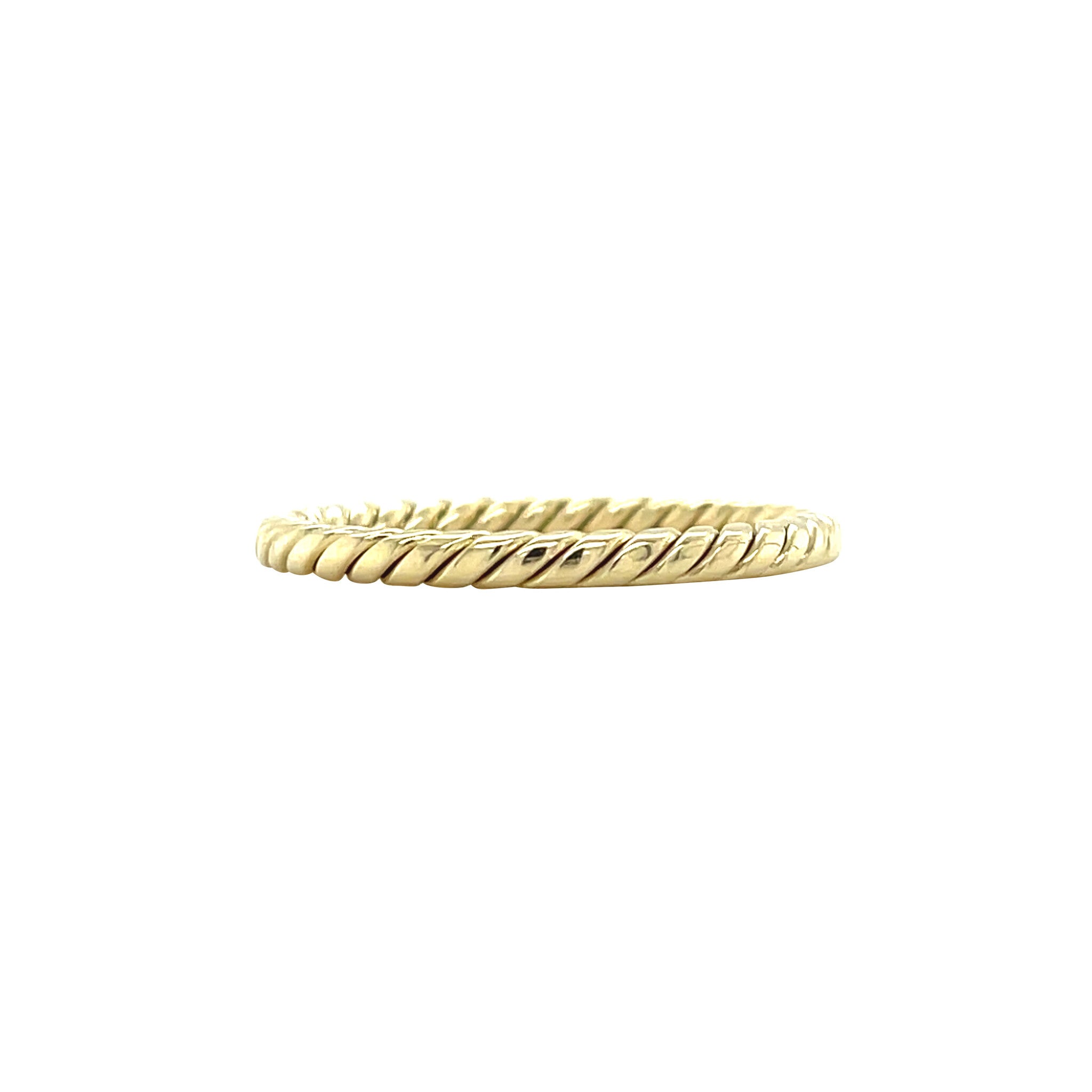 Gold (stackable) ring 14 karat