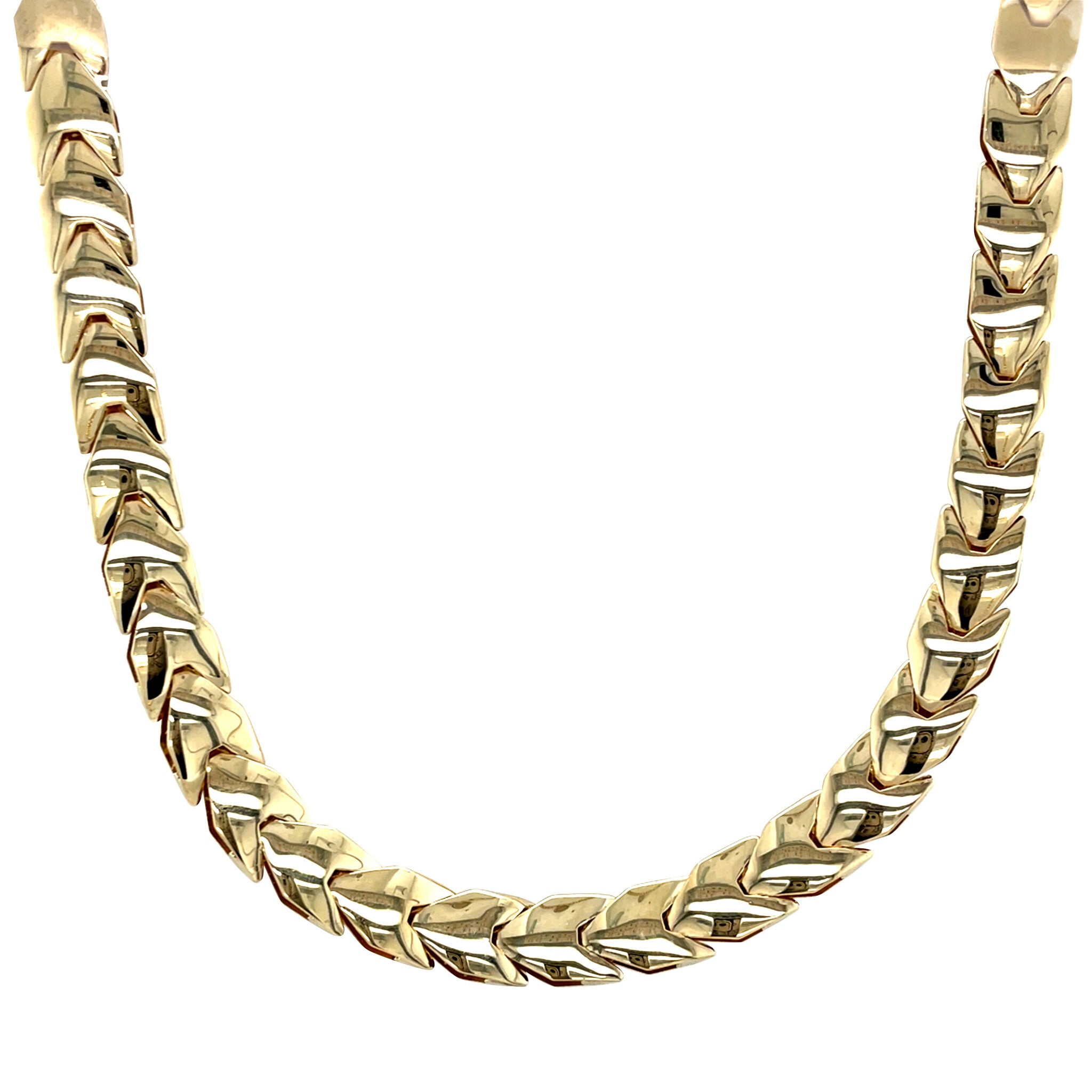 Gold choker 41.5 cm 14 karat