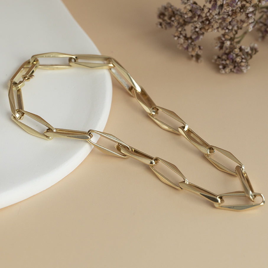 Closed for ever bracelet 20 cm 8 karat