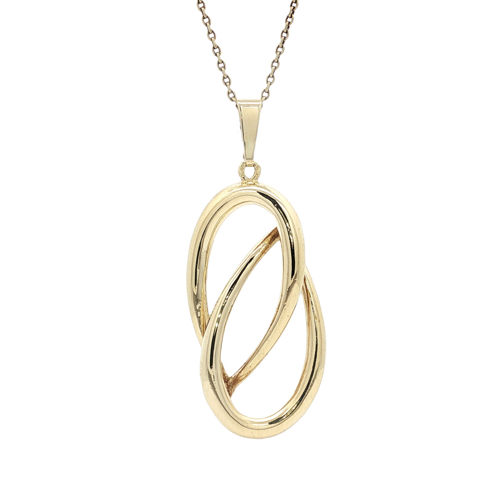 Gold fantasy pendant 14 karat