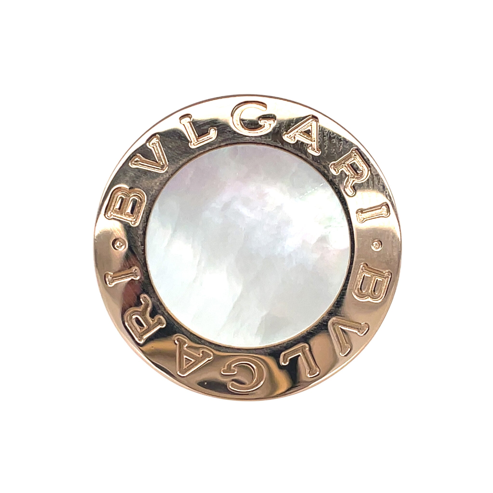 Rose gold Bvlgari ring